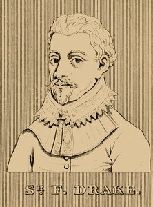 Sir Francis Drake, c1540-1596, 1830. de Unbekannt