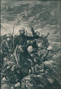 Sir George Colley em Majuba Hill, 1906 de Unbekannt