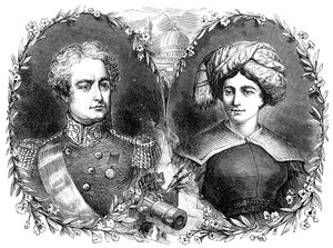 Sir Robert e Lady Sale, século XIX de Unbekannt
