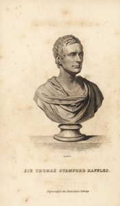 Sir Thomas Stanford Raffles, estadista britânico, escritor e naturalista. de Unbekannt