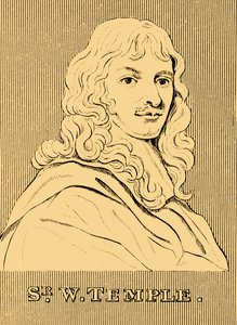 Sir W. Temple, 1628-1699, 1830. de Unbekannt