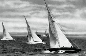 Vela de seis metros na classe R, Jogos Olímpicos de Berlim, 1936 de Unbekannt