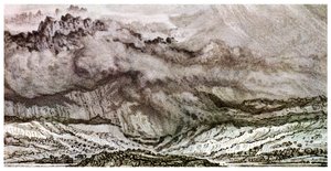 Snowdon, uma tempestade que se aproxima, 1853 1956 de Unbekannt