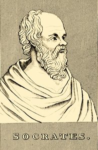 Sócrates, c470-399 aC, 1830. de Unbekannt