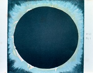 Corona solar e proeminências 1860 1870. de Unbekannt