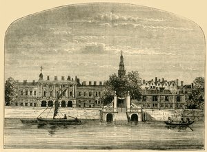 Somerset House and Stairs, 1881. de Unbekannt