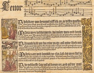Canção à Virgem, c. 1500. de Unbekannt
