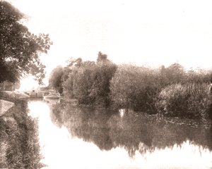 Sonning Lock, Reading, Berkshire, 1894. de Unbekannt