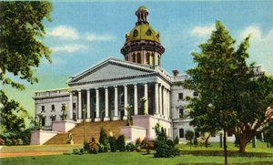 Carolina do Sul State Capitol, Columbia, SC, 1942. de Unbekannt
