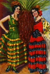 Dançarinos espanhóis, c1928. de Unbekannt