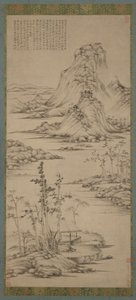 Spring Mists over a Riverside Pavilion, dinastia Ming, 1368-1644. de Unbekannt