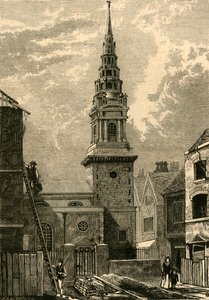 Igreja das noivas do St., rua da frota, 1824, 1897. de Unbekannt