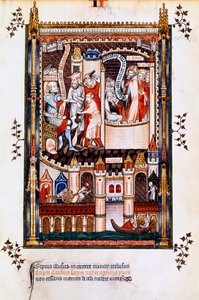 St. Denis, St. rústico e St. Eleutério prisão, 1317 de Unbekannt