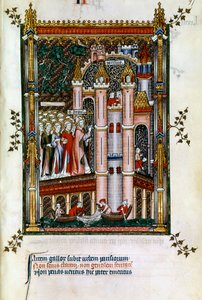 St Denis nos portões de Paris, 1317 de Unbekannt