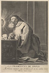 São Francisco de Paulo, depois de 1627. de Unbekannt