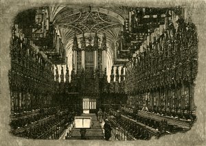 Capela de São Jorge, Windsor, 1898. de Unbekannt
