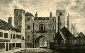 St. Johns Gate, Clerkenwell, 1813, 1925. de Unbekannt