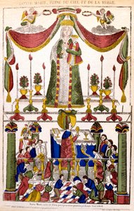Santa Maria, rainha do céu e da terra, século XIX de Unbekannt