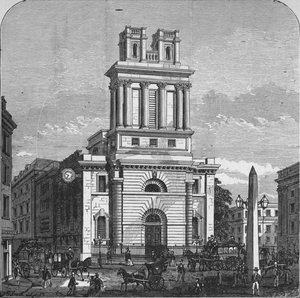 Santa Maria Woolnoth, 1890 de Unbekannt