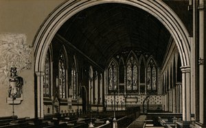 Igreja de São Nicolau, Interior, c1880. de Unbekannt