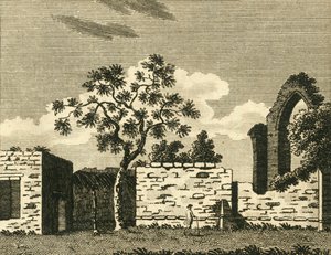 Capela de St. Pancrace, em Canterbury, c1786. de Unbekannt