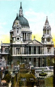 Catedral de São Paulo, Londres, século XX de Unbekannt