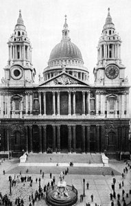 Catedral de St Pauls, Londres, início do século XX de Unbekannt