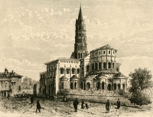 St. Sernin, Toulouse, 1890. de Unbekannt
