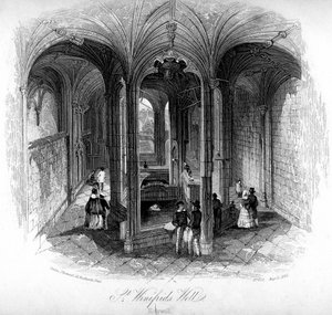 St Winifredes Well, Holywell, Flintshire, País de Gales de Unbekannt