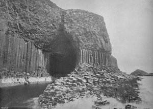 Staffa - Caverna dos Fingals, 1895 de Unbekannt