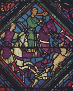 Vitral - Catedral de Chartes, século XIII, c1950. de Unbekannt
