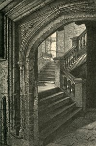 Escadaria da Capela e Escola Superior, 1911. de Unbekannt