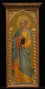Santo em pé, final do século XIX - início do século XX. de Unbekannt