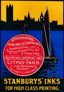 Tintas Stansburys para pinturas de alta classe, 1910 de Unbekannt