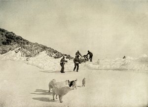 Início do Partido Ocidental de Cape Royds, c1908, 1909. de Unbekannt