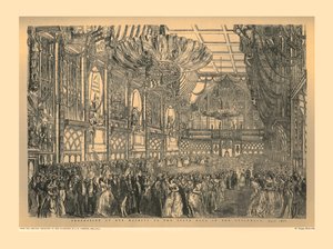 Bola do estado no Guildhall, 1851, 1886 de Unbekannt