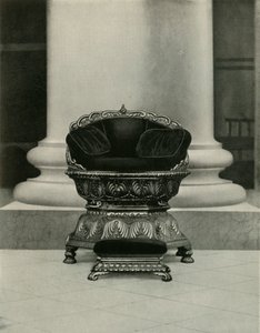 Sede do Estado de Tippu Sultan na Casa do Governo, 1925. de Unbekannt