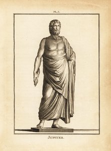 Estátua do deus romano Júpiter de Unbekannt