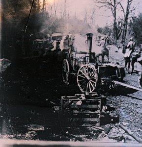 Locomotiva a vapor, c1914-c1918 de Unbekannt