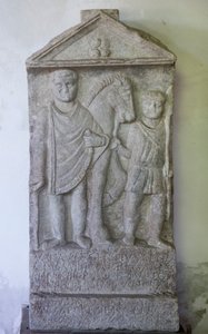 Stele, Valerius Alucentius, pedra, III cêntimo. de Unbekannt