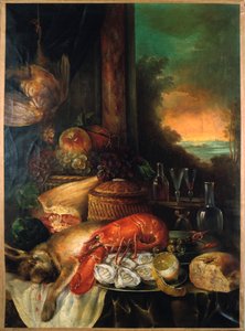 Ainda vida, século XIX de Unbekannt