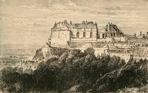 Castelo de Stirling, 1890. de Unbekannt