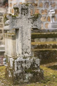 Cruz de pedra, Paris, França de Unbekannt