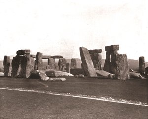 Stonehenge, Salisbury Plain, Wiltshire, 1894. de Unbekannt