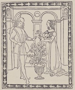 Conto de Dois Amantes Conto de Dois Amantes, ca. 1495-1500. de Unbekannt