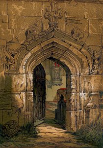Igreja de Stratford, Warwickshire, Inglaterra, 1845 de Unbekannt