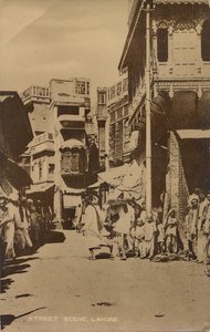 Cena de rua, Lahore,. de Unbekannt