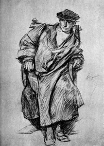 Estudo para Vestido, Tribunal de Henrique VIII, 1899 de Unbekannt