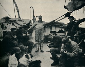Tarde de domingo a bordo, 1895, 1897 de Unbekannt