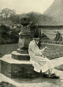 Relógio de sol no jardim em Limnerslease, e ... GF Watts, Esq., RA, c1890s, 1902. de Unbekannt